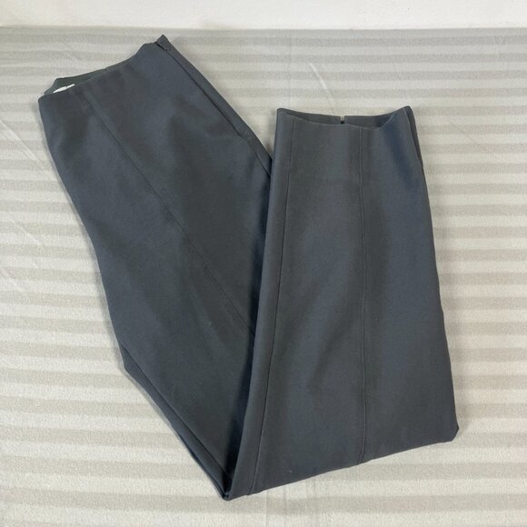 Vince Pants Womens Large Gray Cotton Blend Stretch Career Casual Comfy - Picture 10 of 11